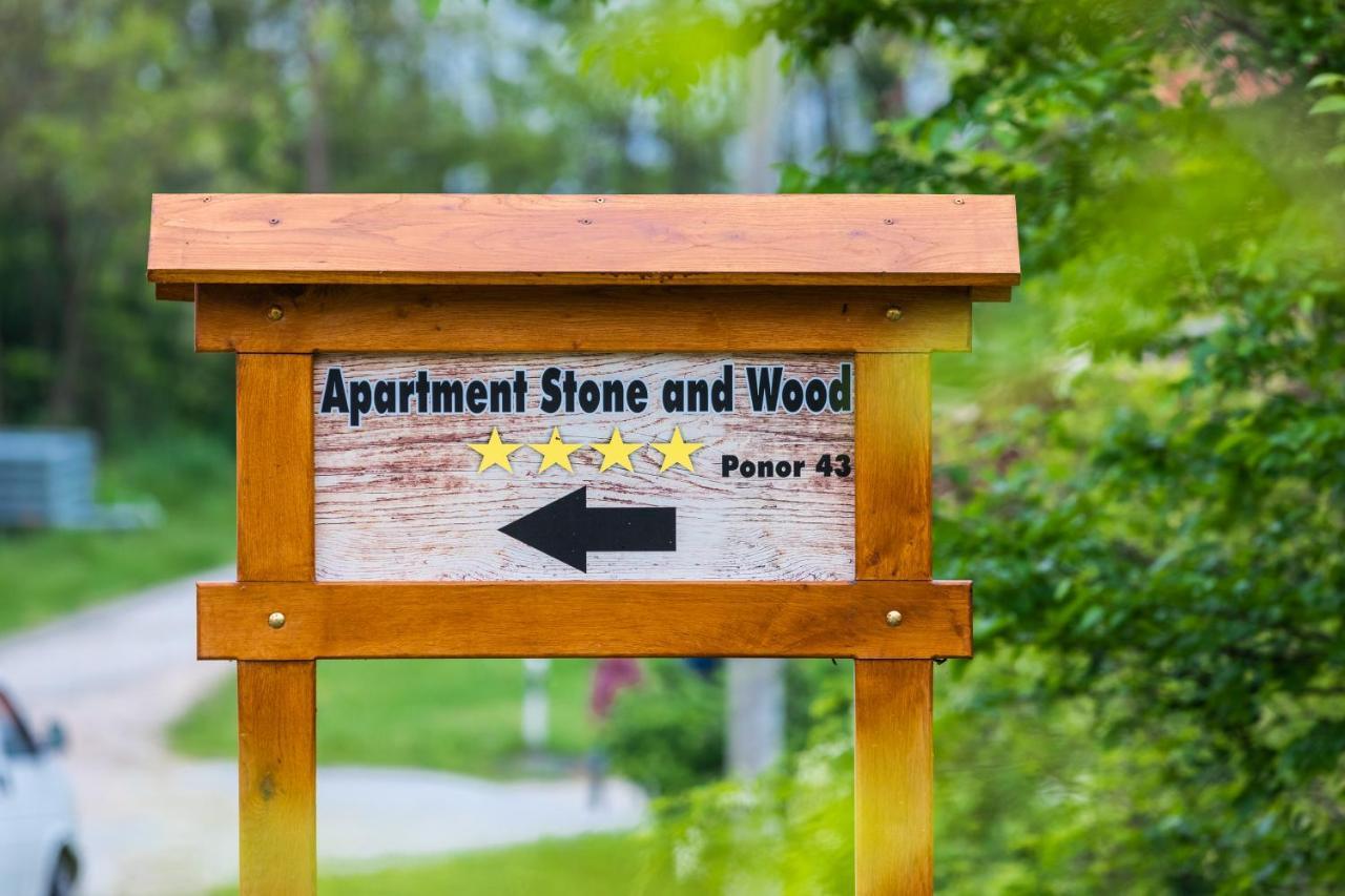 Apartment Stone And Wood Cetingrad 外观 照片